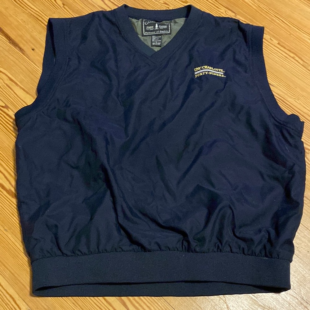 Camp David UNC Charlotte Vest